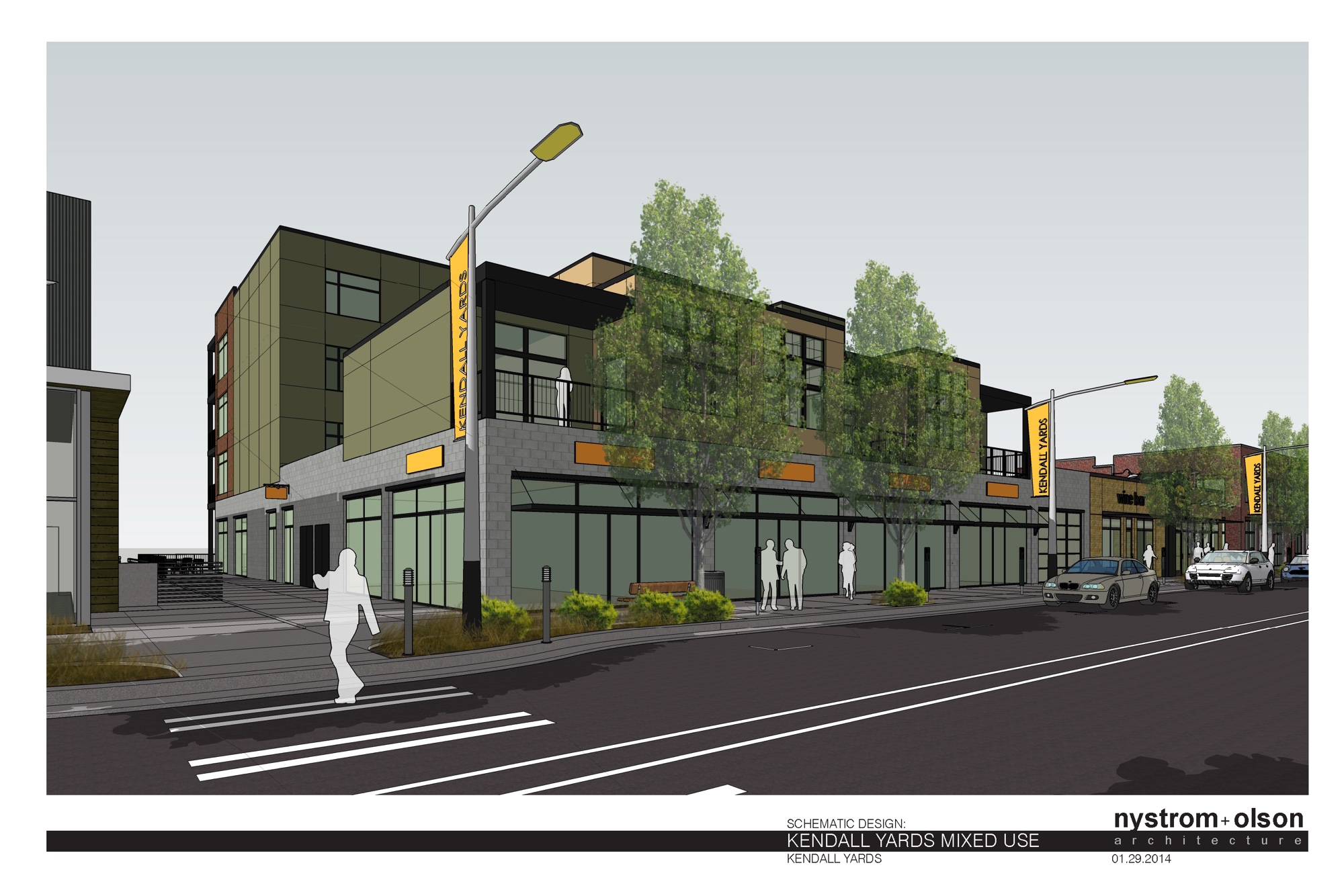 left(1) Kendall Yards